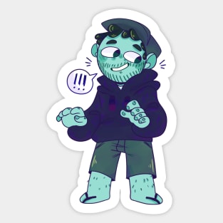 A Small Ryan Magee (Supermega) Sticker